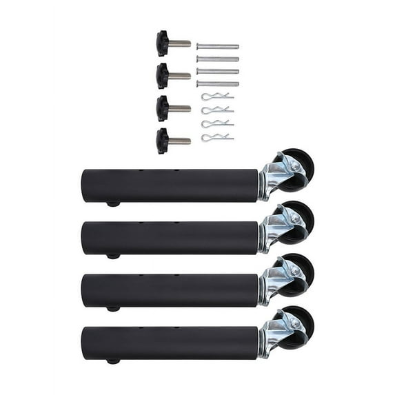 RANME 4X Spring Loaded Wooden Tubular Gate Caster Supporting Wheel ...