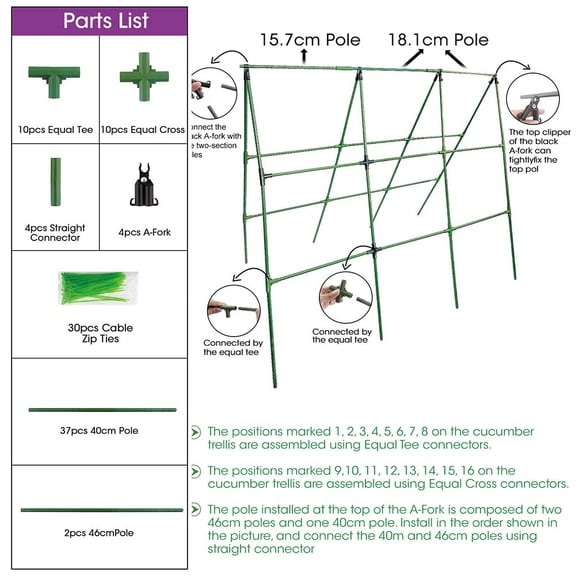 RANME Adjustable Trellis 180Cm L Climbing Plants Outdoor Aesthetic Pvc Coated Wire Plant Protection Net Outdoor Garden