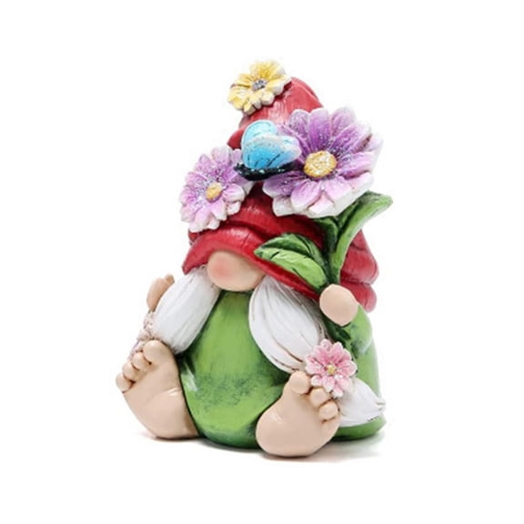 RANME Charming Tomte Gnome Garden Decor - Whimsical Resin Figurine For Home!