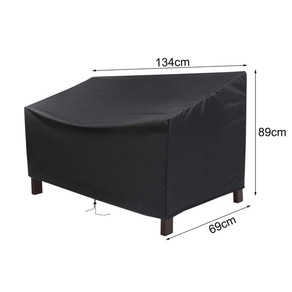 RANME Custom Fit Waterproof Cover For Outdoor Storage Benches Available In Sizes