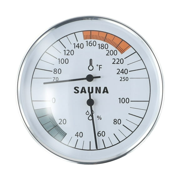 RANME Sturdy Metal For Sauna Thermometer And Hygrometer For Easy Installation