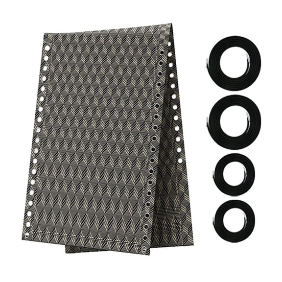 RANME Upgrade Your Beach Chair: Deckchair Replacement Kit Fabric Cord - 160 X 43 Cm