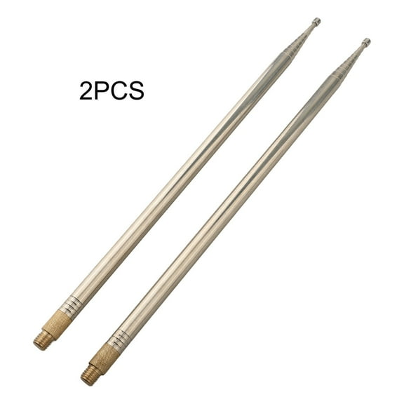 RANMEI 1/2Pcs Stainless Steel 2.5M Whip Antenna For Pac 12 Jpc-7 Diy Shortwave Antenna Radio Communications Rod Antenna Tools