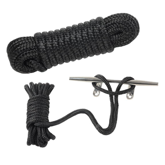 RANMEI 1 Pc Boat Dock Lines Mooring Rope 5/8 1/2 3/8 Inch Nylon Bumper Mooring Line For Yacht Line Anchor Rig Line Accessories