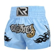 RANMEI 1 Pcs Boxing Shorts Summer Class Muay Thai Sanda Boxing Fighting Training Competition ChildrenS Muay Thai Shorts Parts