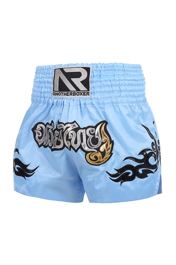 1 Pcs Boxing Shorts Summer Class Muay Thai Sanda Boxing Fighting Training Competition Children'S Muay Thai Shorts Parts