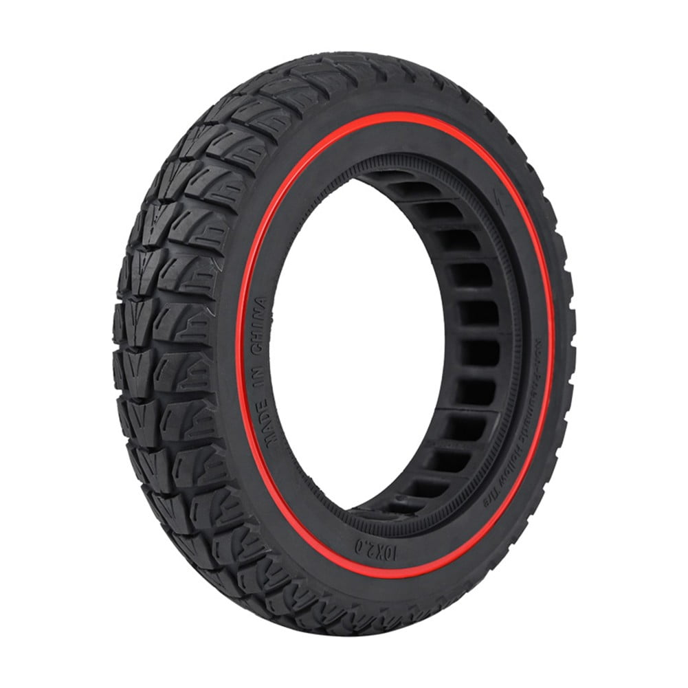 RANMEI 10 Inch E-Scooter Tyre 10X2.0 Off-Road Solid Tyre For/Pro Electric Scooter Front Rear Tire Anti-Slip Wear-Resistant Tyre