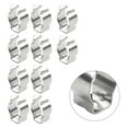 thumbnail image 1 of RANMEI 10Pcs Tools Spring Terry Clips Stainless Steel 6/10/12/16/19/25/28Mm Garages Cabinets Tools Storage Narrow Base Tool Pipes Clamp, 1 of 9