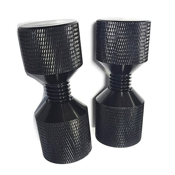 RANMEI 196G Alignment Pins 9X8X3.5Cm Al6061 Black Length 2.75 Inches High Quality