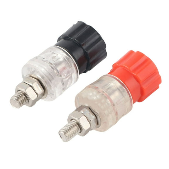 RANMEI 1Pair 999 M5 Terminal Binding Post 5Mm Battery Power Junction Connector Terminal