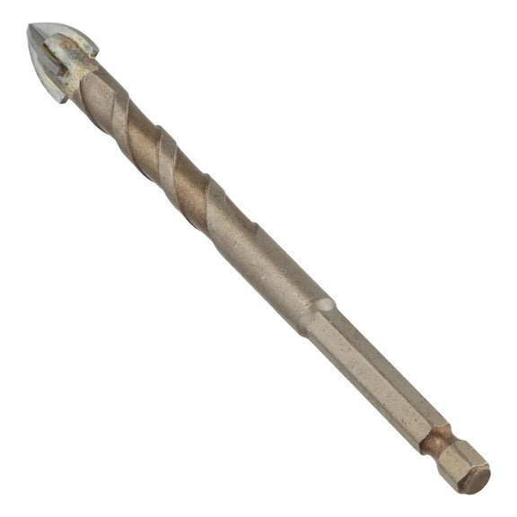 RANMEI 1Pc 3-12Mm Cross Hex Tile Drill Bit For Glass Ceramic Metal Ceramic Concrete Hole Opener Brick Hard Alloy Triangle Bit Tool Kit