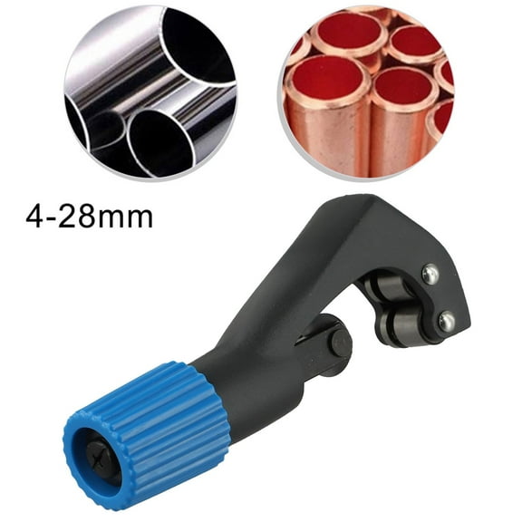 RANMEI 1Pc 4-28Mm Pipe Cutter Aluminum Alloy Tube Cutting Tools Adjustable Cutting Depth For Copper Pipes Aluminum Pipes