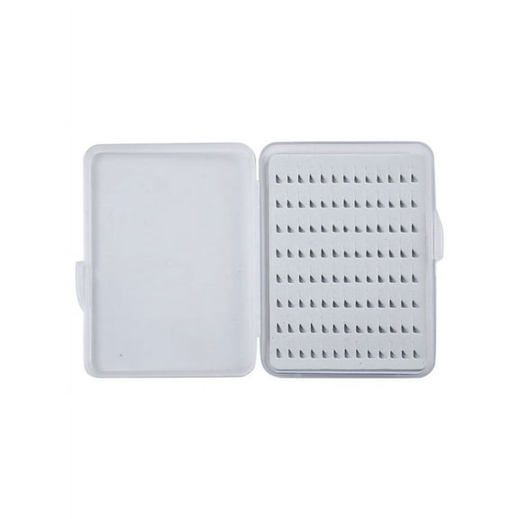 RANMEI 1Pc Fish Hook Hard Bait Storage Case Fly Fishing Lure Spinner Spoon Bait Foam Box Fishhook Hard Storage Case Fishing Accessories