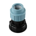 thumbnail image 1 of RANMEI 1Pc Ibc Tank Connector 20/25/32Mm Garden Ibc Tank Connector Straight Outlet Adapter Water Spliter Plastic Straight Outlet 20Mm, 1 of 9