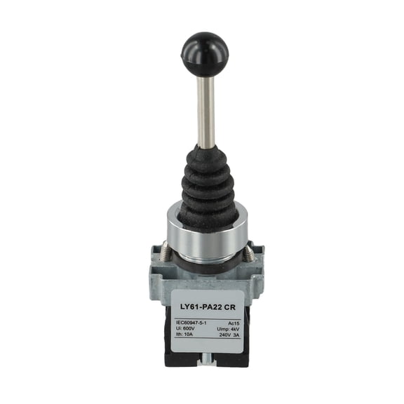 RANMEI 1Pc Rocker Switch Self-Locking Type For Xd2Pa22Cr 2No Spring Return Momentary Joystick Switch Electrical Equipment Switch