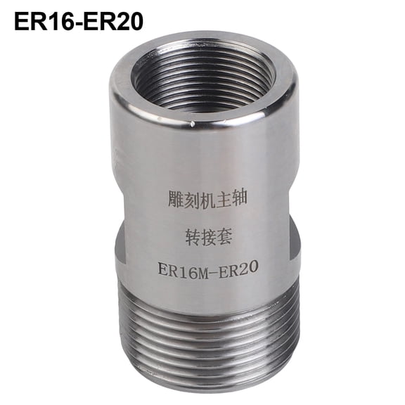 RANMEI 1Pcs Thread Adapter Er11 Er16 Er20 Er25 Er32 Collet Chuck Spindle For Motor Rotor Er Chuck Nut Conversion Joint Workholding