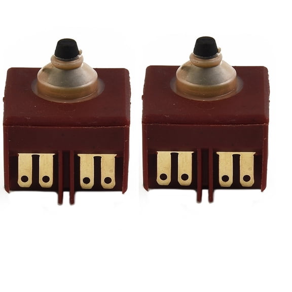 RANMEI 2Pcs Angle Grinder Switch Replacement Push Button Switch For Gws6/8-100 Fa2-5/2W Polisher Power Tools Parts Accessories