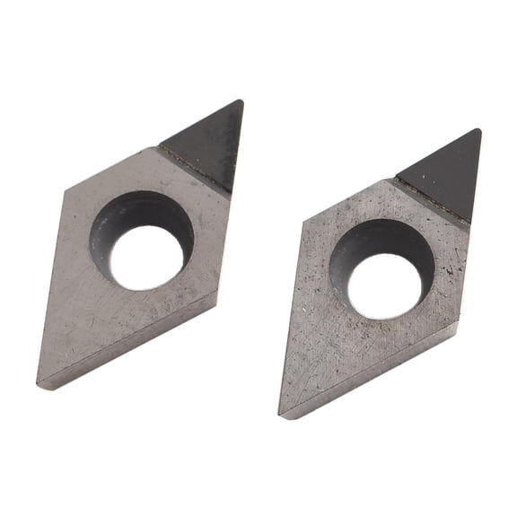 RANMEI 2Pcs Dcgt070202 Pcd Insert Cutting Tool Cnc Tool Parts For Aluminum