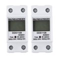 thumbnail image 1 of RANMEI 2Pcs Energy Meter 50A 60A Dds1108 Lcd Digital Display Single Phase Energy Meter With Backlight Replacment Equipment, 1 of 9