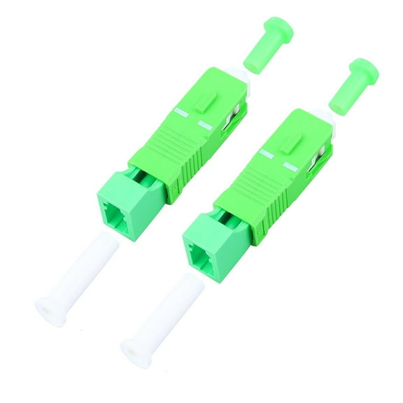 RANMEI 2Pcs Fiber Optic Coupler, For Sc/ For Apc-Lc/ For Apc Fiber Optic Adapter Fiber Connector