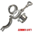 thumbnail image 1 of RANMEI 4 Inch Od 34 Sanitary Weld Ferrule Set With Tri Clamp And Ptfe Gasket Ss304, 1 of 8