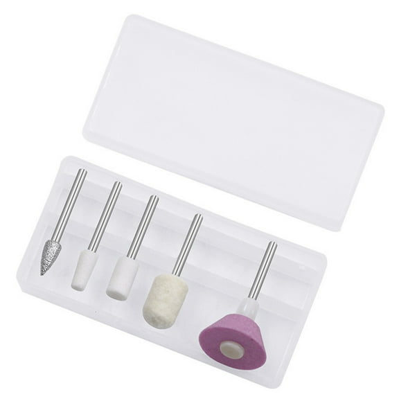 RANMEI 5Pc Mounted Stone Drill Bit Set Die Craft Rotary Grinder Metal/Plastic Grinding Diy Hobby Carving Polishing