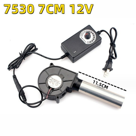 RANMEI 7530 Blower Barbecue Blower Fan U-S/Eu 30 Noise 50/60Hz 5500 Rpm 60 Blades Ac100-240V Adjustable Speed Handheld