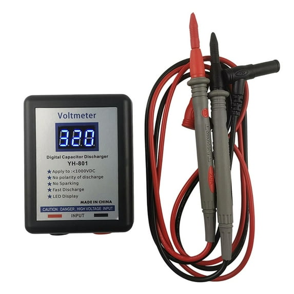 RANMEI A07I Digital Capacitor 800V Voltage Tester Fast Discharger High Volt Discharging Tool Electronic Repair Display Matenance
