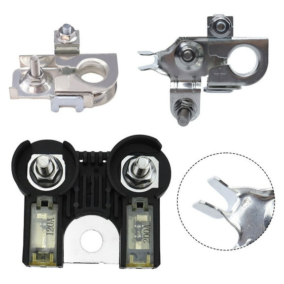 RANMEI Battery Terminal Clamps For Ford F150 Models (2011 2014) Includes Positive And Negative Clips For Comprehensive Setup