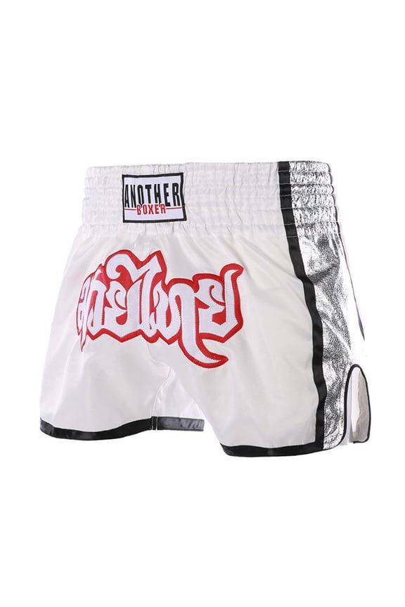 Boxing Shorts Mma Training Muay Thai Shorts Breathable Fabric Elastic Waistband