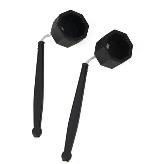 RANMEI Brand New High Quality Chalk Holders Billiard Ball Black Chalk Octagon Light Weight Plastic Pool Cue Slip-In Pocket