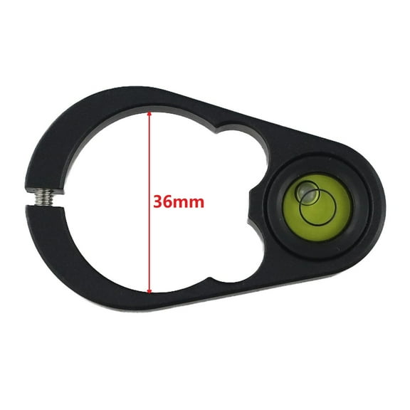 RANMEI Center Pole Leveling Blisters Measuring Rod Hoop-Type Bubble Vial Level Mapping Accessories Level Bubble For 36Mm Pole