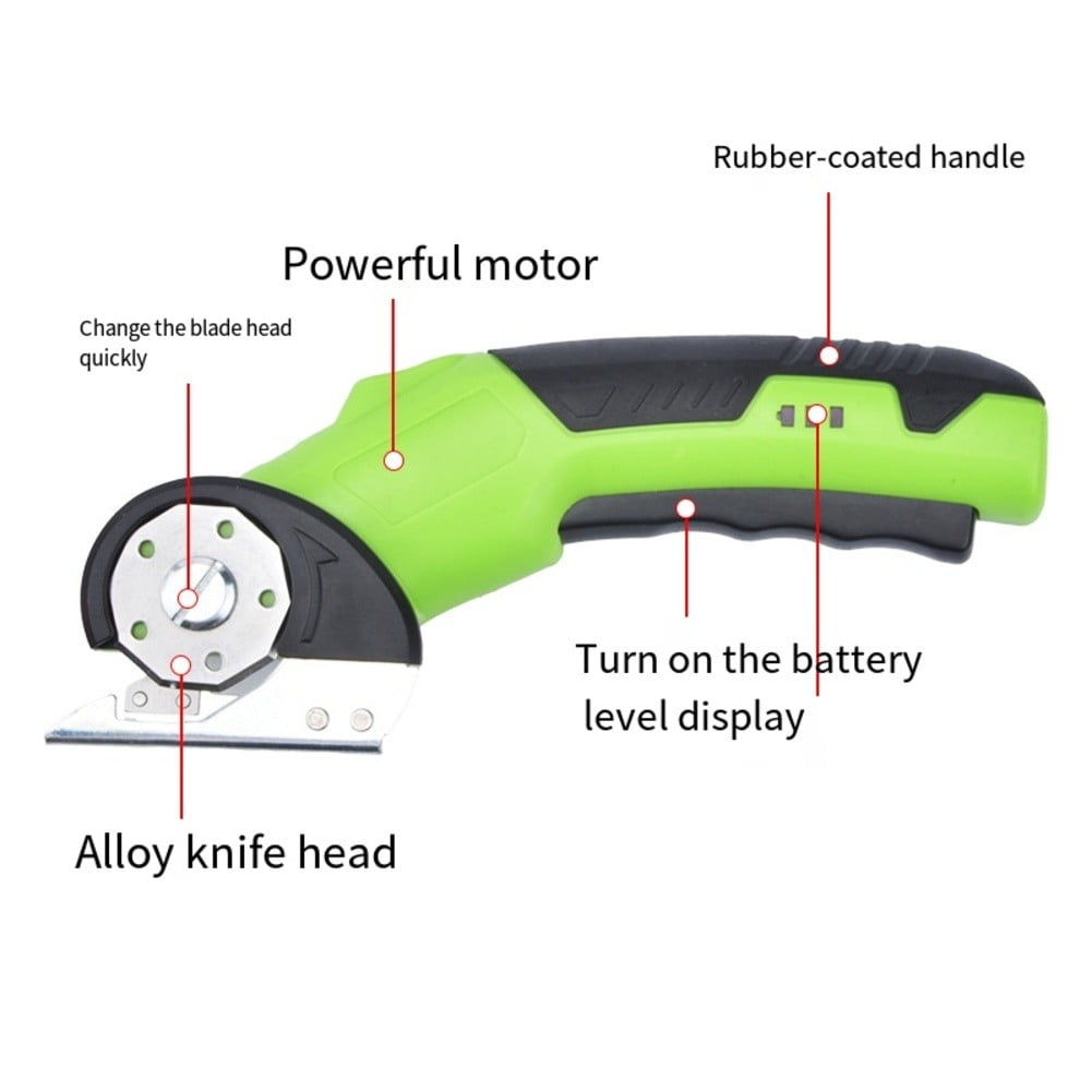 RANMEI Cordless Electric Fabric Scissors: Effortless Cutting For All Your Diy