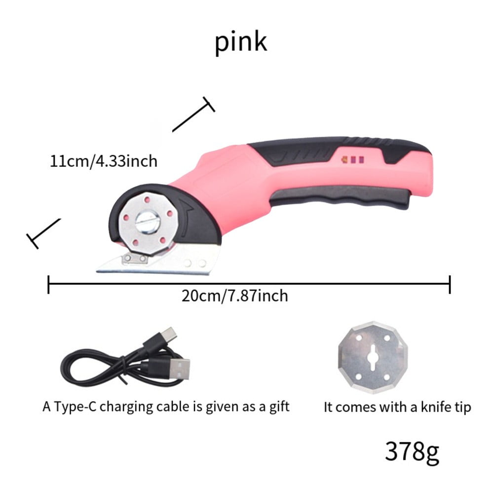 RANMEI Cordless Electric Fabric Scissors: Effortless Cutting For All Your Diy