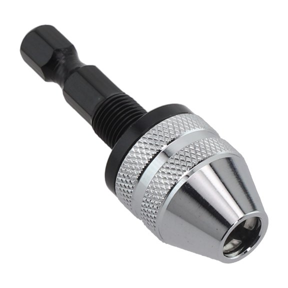 RANMEI Electric Grinding Chuck With Adjustable Hexagonal Handle Silver Flat Tail Chunk Hex Shank Quick Grip Adapter For Electric Grinde
