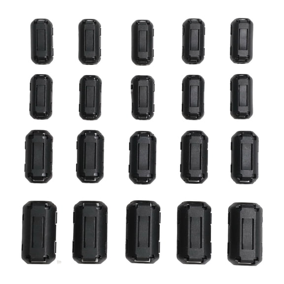 RANMEI Ferrite Ring Clip Set Of 20 For Reducing Cable Interference Effectively