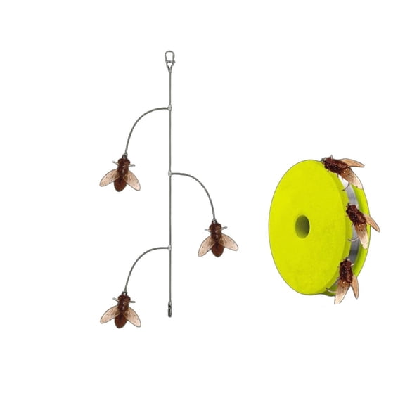 RANMEI Fly Imitation Lure Set - 3/5-Hook Floating Rigs