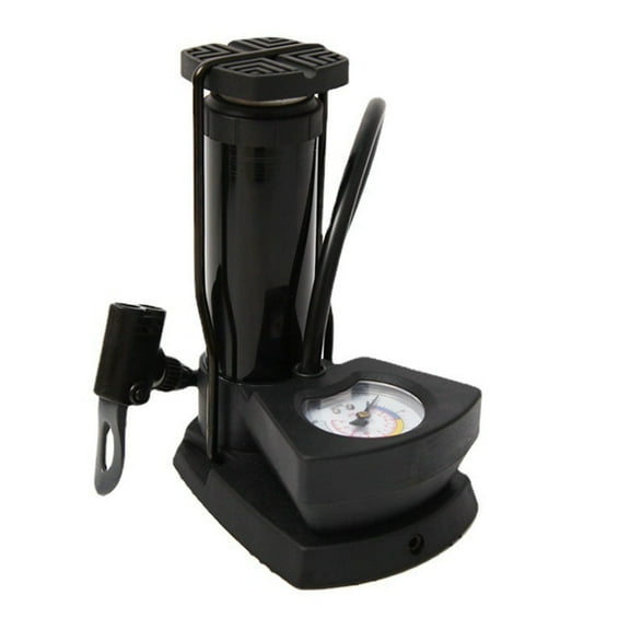 RANMEI For Car Portable High Pressure Pedal Inflator Pump With Tire Air Pressure Gauge