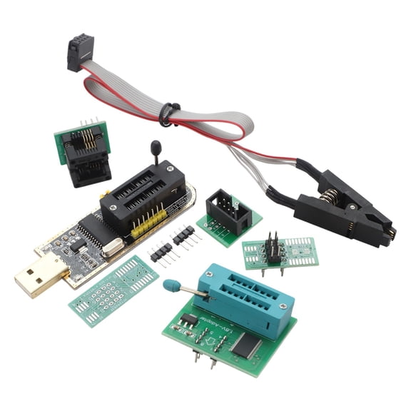 RANMEI For Eeprom For Bios For Usb Programmer Flash Bios For Ch341A For Soic8 Clip+ 1.8 V Adapter + Sop8 Clip With Cable