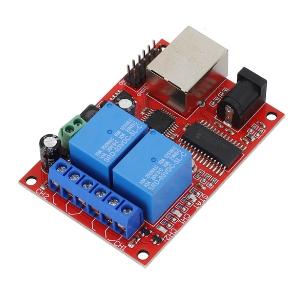 RANMEI For Lan Ethernet 2 Way Relay Board Delay Switch Controller Module For Web Server For Home Power Hand Tools Accessories