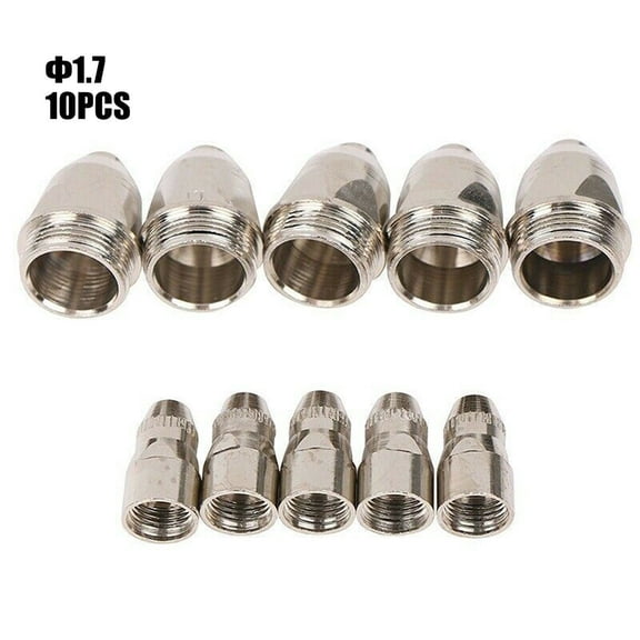 RANMEI Get Precise And Accurate Cuts With 10Pcs P 80 Plasma Cutter Consumable Torch Kit Featuring Nozzle Tips And Electrodes Set