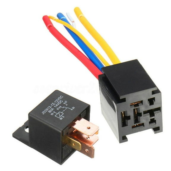 RANMEI Jd2912 Dc24V Automotive Relay Pair With Socket And Wiring For Vehicles