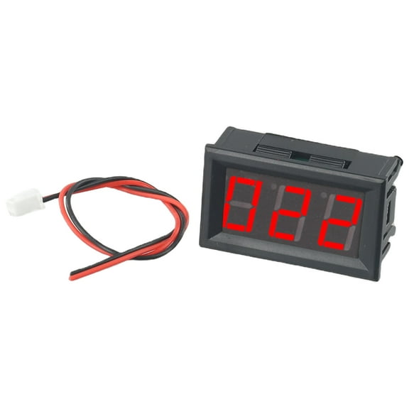 RANMEI Led Display Digital Voltmeter 2-Line Ac Voltage Meter Table Red Blue Green Ac220V 70V-500V Voltmeter Volt Instrument Tester
