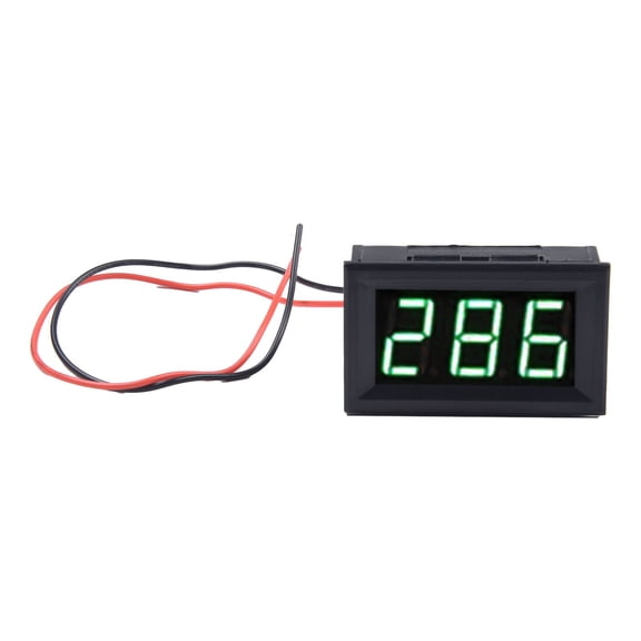 RANMEI Led Display Digital Voltmeter 2-Line Ac Voltage Meter Table Red Blue Green Ac220V 70V-500V Voltmeter Volt Instrument Tester