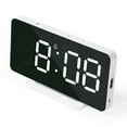 thumbnail image 1 of RANMEI Led Mirror Clock Large Screen Simple Clock Usb Charging Ai For Smart Alarm Clock, 1 of 9