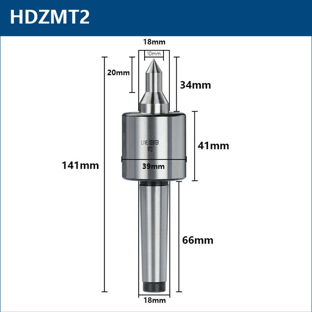 SRCGG 1pc MT1 MT2 MT3 MT4 Steel Lathe Live Center Taper Tool