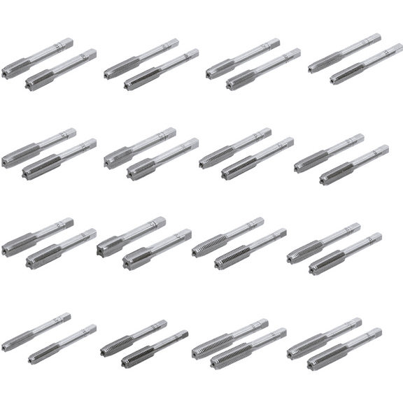 RANMEI Metric Hand Machine Tap Thread Tapping Bottom Durable High Hardness M3-M24