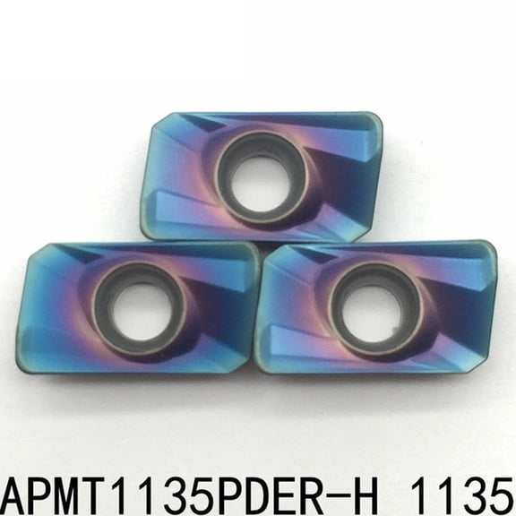 RANMEI Milling Insert Insert Toolholding Turning Workholding 300R Apkt Apmt1135Pder-H Bap Carbide Cutter Hrc65 Indexable
