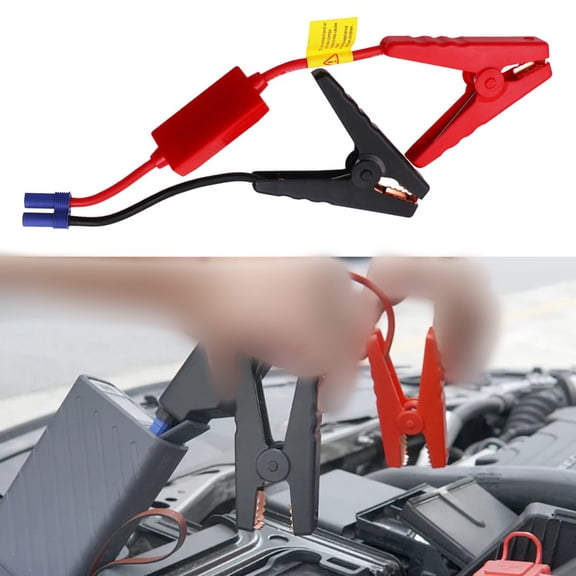 RANMEI Portable Car Jump Starter Cable With Clip Connector 12V Booster