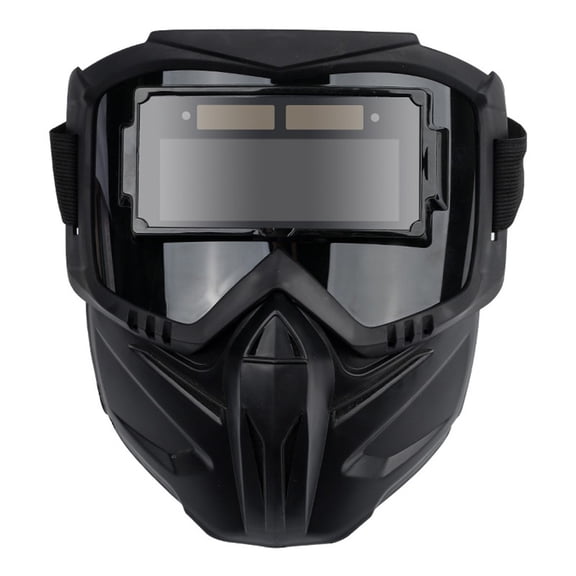 RANMEI Professional Work Auto Darkening Welding Face Protector Automatic Darkening Welding Mask Auto Darkening True Color View